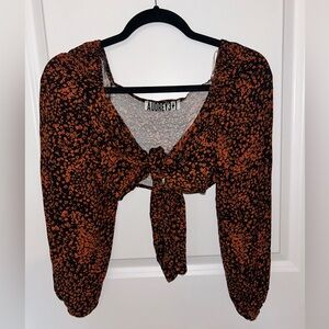 Audrey3+1 Front Tie Top